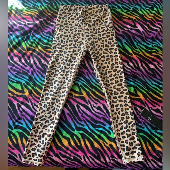 Fabletics Cheetah Print Leggings - Picture 1 of 4